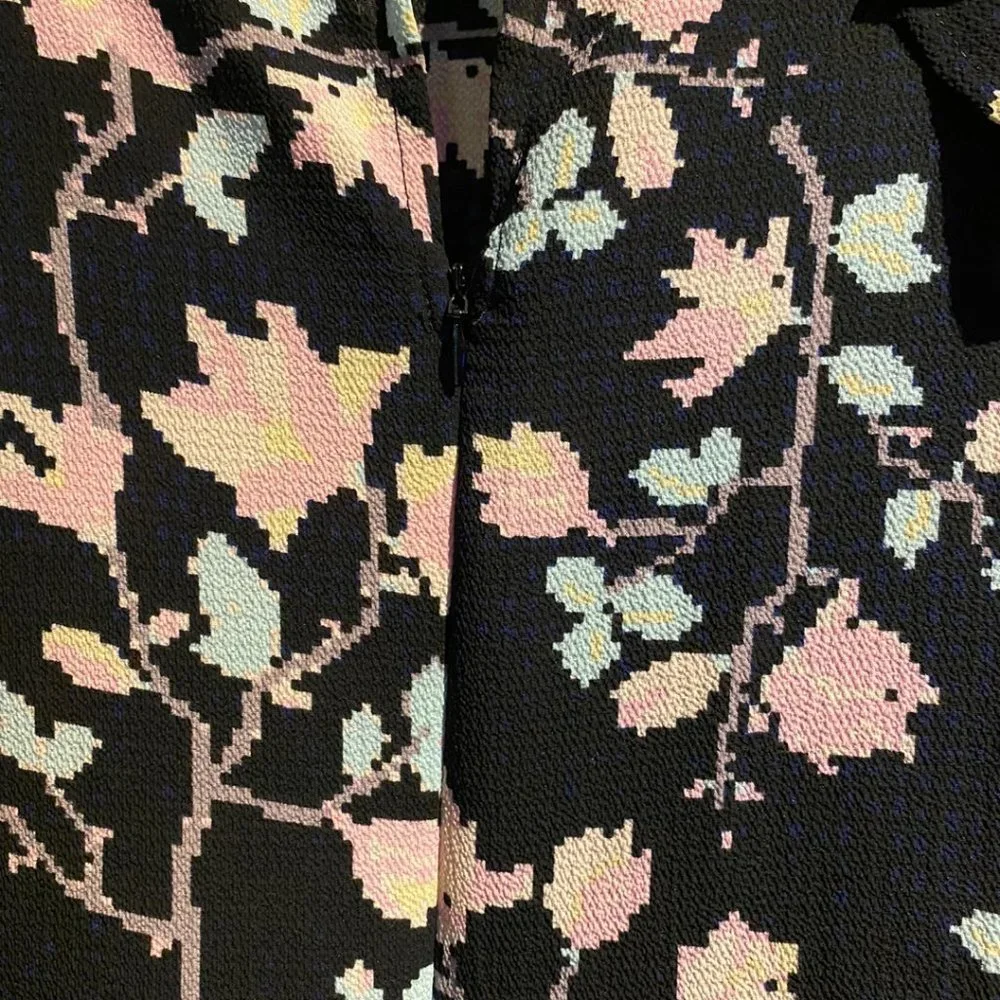 NWOT Cotton On Retro Floral Blank Dress Size M - Picture 9 of 12